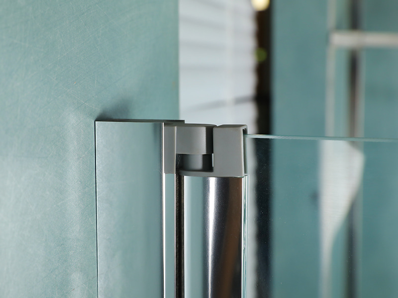 ตู้อาบน้ำแบบหมุน RSQA, กระจกนิรภัยใส, โครงอะลูมิเนียมโครเมียม, ที่จับสองรู, พร้อมถาด ตู้อาบน้ำแบบหมุน RSQA, กระจกนิรภัยใส, โครงอะลูมิเนียมโครเมียม, ที่จับสองรู, พร้อมถาด