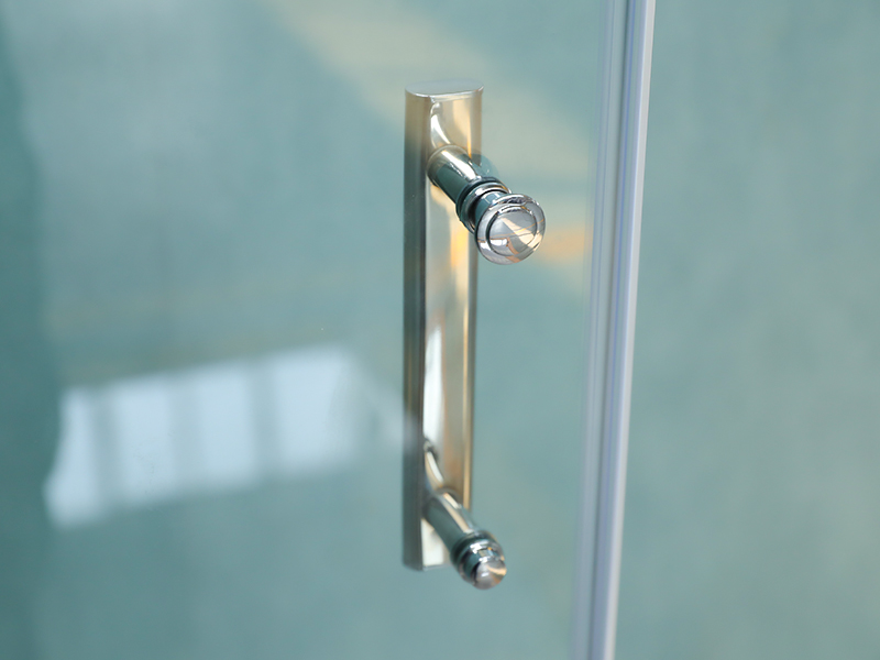 ตู้อาบน้ำฝักบัวทรงสูงแอลเอพร้อมหูจับสองรูพร้อมถาด ตู้อาบน้ำฝักบัวทรงสูงแอลเอพร้อมหูจับสองรูพร้อมถาด