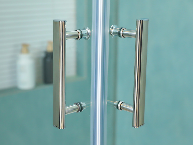 ตู้อาบน้ำฝักบัวทรงสูงแอลเอพร้อมหูจับสองรูพร้อมถาด ตู้อาบน้ำฝักบัวทรงสูงแอลเอพร้อมหูจับสองรูพร้อมถาด