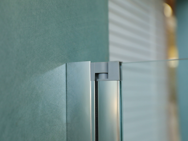 ตู้อาบน้ำฝักบัวทรงสูงแอลเอพร้อมหูจับสองรูพร้อมถาด ตู้อาบน้ำฝักบัวทรงสูงแอลเอพร้อมหูจับสองรูพร้อมถาด