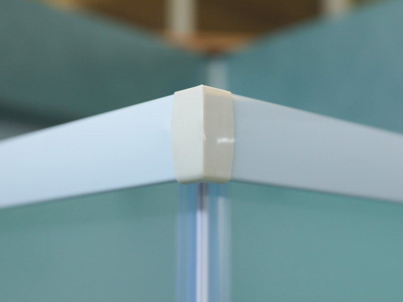 ตู้อาบน้ำบานเลื่อน SQ, กระจกนิรภัยด้านพร้อมการพิมพ์, โปรไฟล์อลูมิเนียมสีขาว, ที่จับสองรู, พร้อมถาด ตู้อาบน้ำบานเลื่อน SQ, กระจกนิรภัยด้านพร้อมการพิมพ์, โปรไฟล์อลูมิเนียมสีขาว, ที่จับสองรู, พร้อมถาด