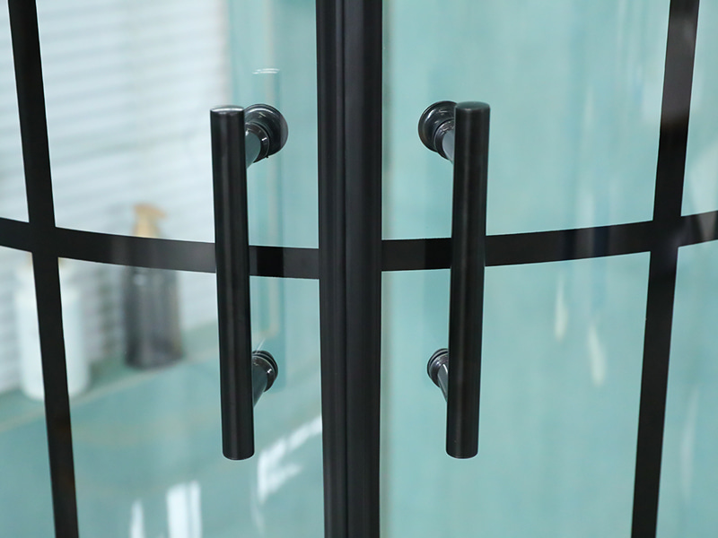 SE Arc Shape กระจกนิรภัยห้องน้ำตู้อาบน้ำบานเลื่อนคู่ SE Arc Shape กระจกนิรภัยห้องน้ำตู้อาบน้ำบานเลื่อนคู่