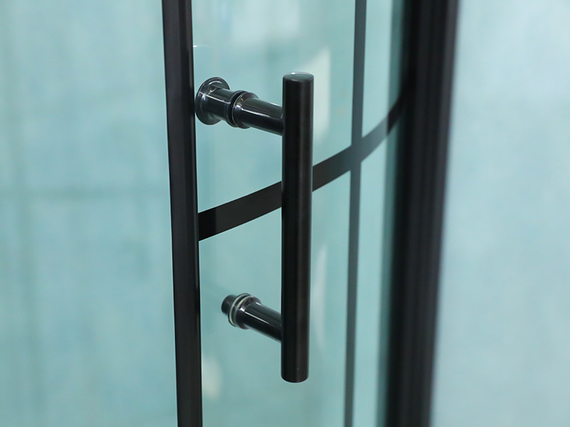 SE Arc Shape กระจกนิรภัยห้องน้ำตู้อาบน้ำบานเลื่อนคู่ SE Arc Shape กระจกนิรภัยห้องน้ำตู้อาบน้ำบานเลื่อนคู่