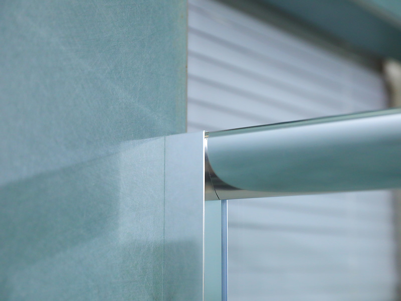 RE Chrome กรอบอลูมิเนียมกระจกนิรภัยสแควร์ตู้อาบน้ำบานเลื่อนพร้อมถาด RE Chrome กรอบอลูมิเนียมกระจกนิรภัยสแควร์ตู้อาบน้ำบานเลื่อนพร้อมถาด