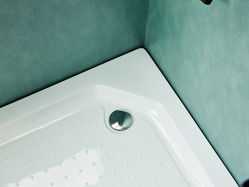 ตู้อาบน้ำบานเลื่อน SQ, กระจกนิรภัยใส, โปรไฟล์อลูมิเนียมสีดำ, ที่จับสองรู, พร้อมถาด ตู้อาบน้ำบานเลื่อน SQ, กระจกนิรภัยใส, โปรไฟล์อลูมิเนียมสีดำ, ที่จับสองรู, พร้อมถาด