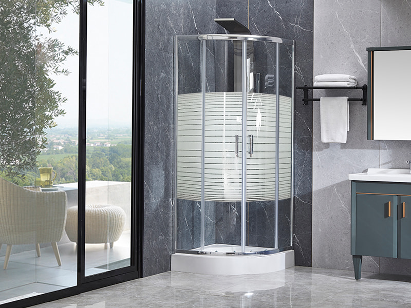 SE Chrome อลูมิเนียมโปรไฟล์บานเลื่อนตู้อาบน้ำสำหรับห้องน้ำ SE Chrome อลูมิเนียมโปรไฟล์บานเลื่อนตู้อาบน้ำสำหรับห้องน้ำ