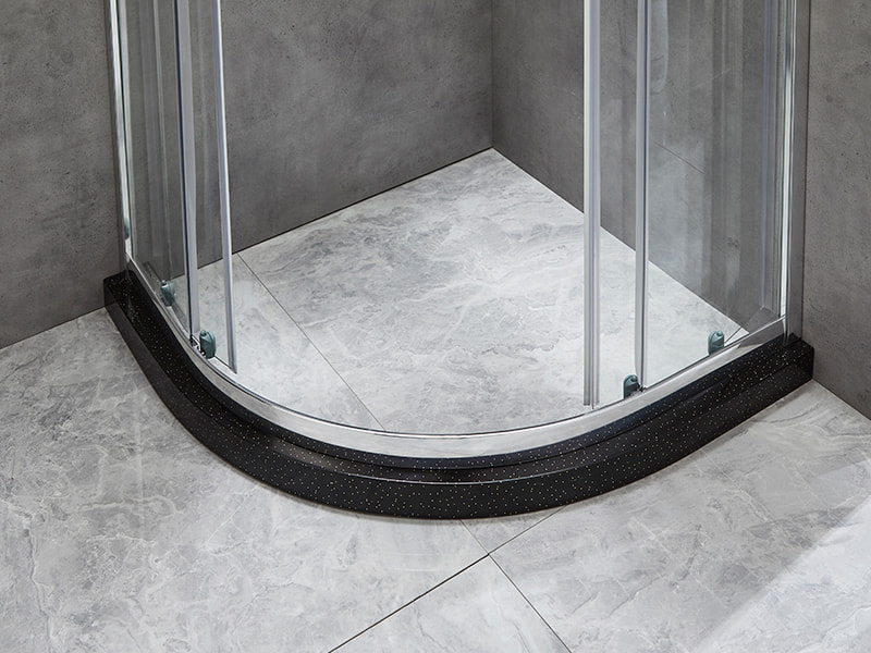 ตู้อาบน้ำบานเลื่อน SE, กระจกนิรภัยใส, โครงอะลูมิเนียมโครเมียม, มือจับสองรู, ไม่มีถาด ตู้อาบน้ำบานเลื่อน SE, กระจกนิรภัยใส, โครงอะลูมิเนียมโครเมียม, มือจับสองรู, ไม่มีถาด