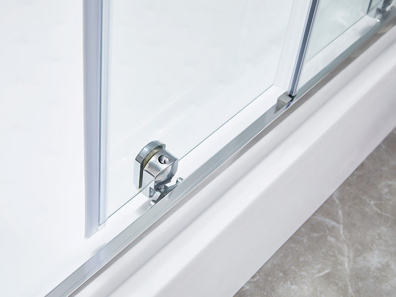 SQ กระจกใสห้องน้ำบานเลื่อนตู้อาบน้ำพร้อมถาด SQ กระจกใสห้องน้ำบานเลื่อนตู้อาบน้ำพร้อมถาด