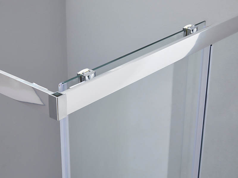 SQ กระจกใสห้องน้ำบานเลื่อนตู้อาบน้ำพร้อมถาด SQ กระจกใสห้องน้ำบานเลื่อนตู้อาบน้ำพร้อมถาด